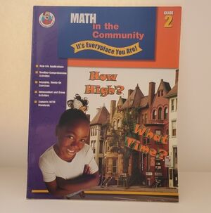 Math in the Community And Everywhere You Are Grade 2 New/unused